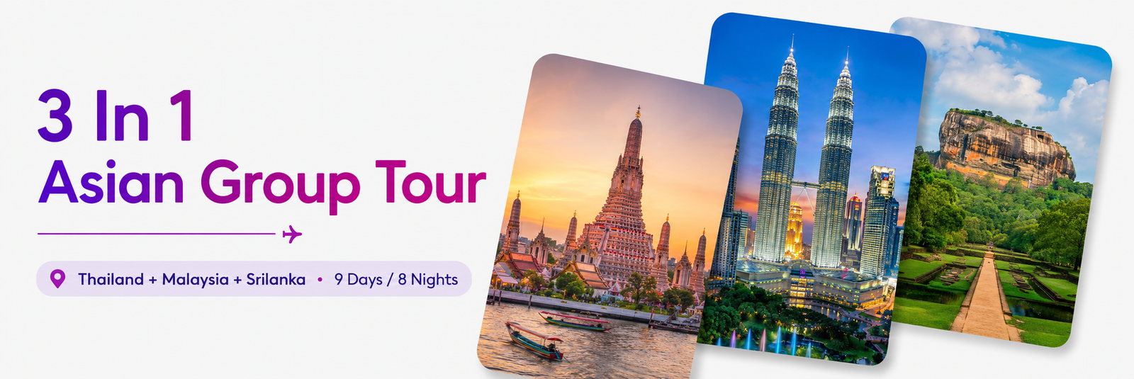 3 In 1 Asian Group Tour